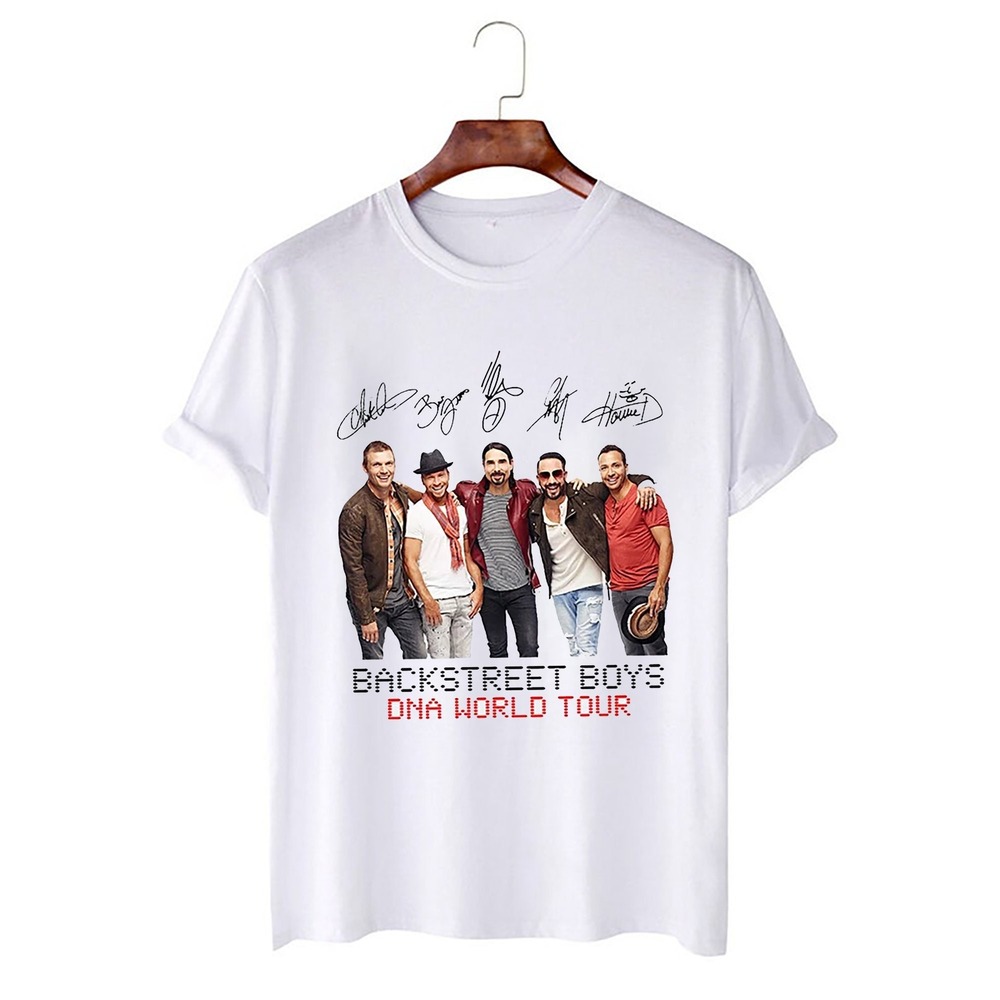 Backstreet Boy DNA World Tour BSB Band Shirt